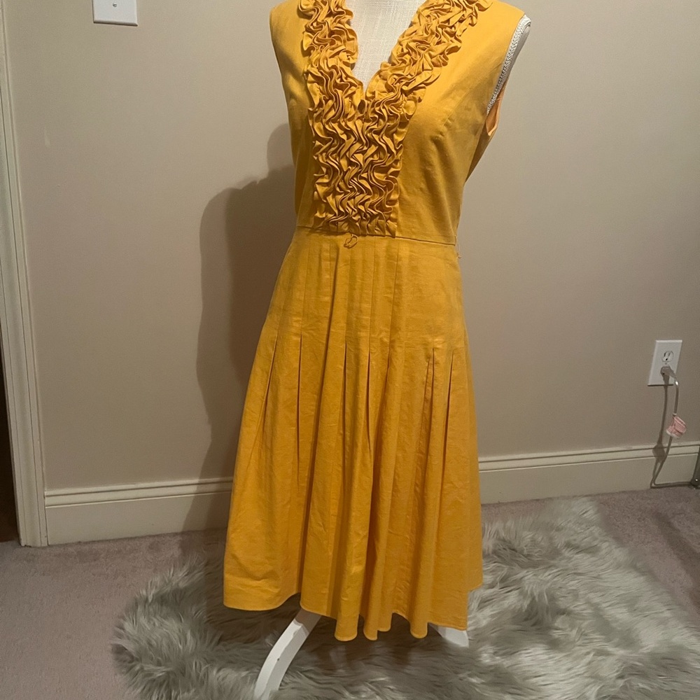 Cache dress gold